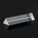 New Optical Glass Triple Triangular Prism Physics Light Experiment Refractor New