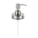 Stainless Steel Soap Lotion Dispenser Lids Pump Tube For Mason Jar Cover yj k