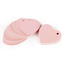 50*Heart-shaped Hanging Tag Little Pink Heart Wish Card for Proposal Evening New