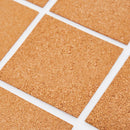 20Pcs DIY Round and Square Cork Mats Self-adhesive Insulation Coasters Cup Pads