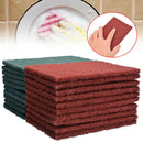 Green/Red Industrial Abrasive Finishing Polish Scouring Pads 15*10*0.9cm tg b