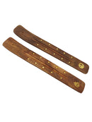 2pcs Natural Solid Wood Wooden Incense Stick Burner Holder For Home