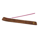 2pcs Natural Solid Wood Wooden Incense Stick Burner Holder For Home