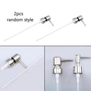 2x Soap Pump Nozzle Liquid Lotion Dispenser Replace Tube Shampoo Home Bathroom