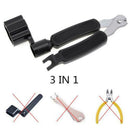 1 * Guitar Repair String Winder Cutter Bridge Pin Puller Change String Tool Nice