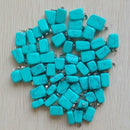 30X Mixed Irregular Stone Beads Charms Pendants for Necklace Jewelry Making