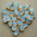 30X Mixed Irregular Stone Beads Charms Pendants for Necklace Jewelry Making