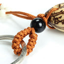 20pcs Chinese Style Bodhi Keychain Keyring Key Ring Pendant Charm Xmas Gifts