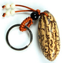 20pcs Chinese Style Bodhi Keychain Keyring Key Ring Pendant Charm Xmas Gifts