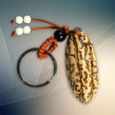 20pcs Chinese Style Bodhi Keychain Keyring Key Ring Pendant Charm Xmas Gifts