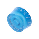 4* Speed Control Knobs Volume Tone Buttons For Electric Guitar Blue Useful