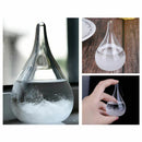 Weather Forecast Water Drop Shape Glass Bottle Tempo Drop-Storm Glass Home Decor