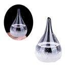 Weather Forecast Water Drop Shape Glass Bottle Tempo Drop-Storm Glass Home Decor