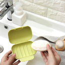 4pcs Soap Dish Case Bathroom Supplies for Home Camping Soaps Container Holder