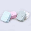 2pcs Bathroom Shower Travel Hiking Soap Box Dish Holder Case Container Best Hot