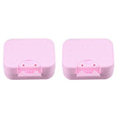 2pcs Bathroom Shower Travel Hiking Soap Box Dish Holder Case Container Best Hot