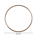 10pcs DIY Metal Dream Catcher Dreamcatcher Ring Macrame Craft Hoop Ardent Set