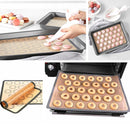 2X Silicone Pastry Cake Macaroon Oven Baking Mould Sheet Mat Non-Stick