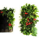 18 Pockets Vertical Growing Planting Bag Wall Hanging Pocket Garden Planter