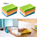 10*Microfiber Dishcloth Square Kitchen Washing Cleaning Towel Dish Cloth New Hot