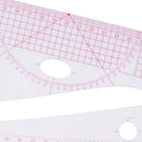 Creative Ruler Wood Straight Ruler Drawing Bookmarks School Line