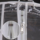Clear Wedding Evening Dress Bridal Gown Garment Dustproof Cover Storage Bag