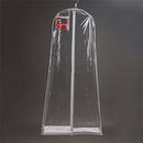 Clear Wedding Evening Dress Bridal Gown Garment Dustproof Cover Storage Bag