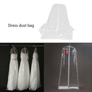 Clear Wedding Evening Dress Bridal Gown Garment Dustproof Cover Storage Bag