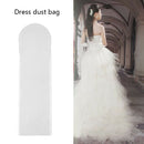 Wedding Dress Bridal Gown Garment Dust Proof Breathable Cover Storage Bag Zipper