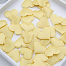 500pcs Fabric Heart Shape Padded Confetti Petal Wedding Indoor Living Decoration
