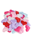 500pcs Fabric Heart Shape Padded Confetti Petal Wedding Indoor Living Decoration