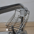 Adjustable Steel Sink Shelf Faucet Storage Sponge Drain Rack Holder hot new