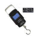 50kg Hand LCD Electronic Digital Scale Travel Fish Luggage Postal Hanging Hook