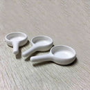 3x White Ceramic Tealight Candle Tray For Incense Burner Fragrance Diffuser New
