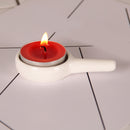 3x White Ceramic Tealight Candle Tray For Incense Burner Fragrance Diffuser New
