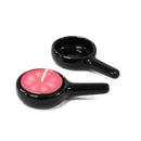 3x Black Ceramic Tealight Candle Holder For Incense Burner Fragrance Diffuser