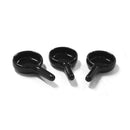3x Black Ceramic Tealight Candle Holder For Incense Burner Fragrance Diffuser