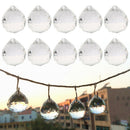 20x Clear Crystal Ball Prisms Pendant Hanging Prism Ball 20mm Best Gifts