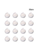 20x Clear Crystal Ball Prisms Pendant Hanging Prism Ball 20mm Best Gifts