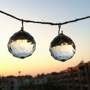 20x Clear Crystal Ball Prisms Pendant Hanging Prism Ball 20mm Best Gifts