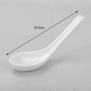 6pcs Melamine Spoons Break-resistant Long Handle Soup Spoon Tableware for Home