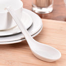 6pcs Melamine Spoons Break-resistant Long Handle Soup Spoon Tableware for Home