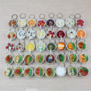 3pcs Plastic Simulation Food Chinese Noodles Key Chain Keyring Pendant Keychain