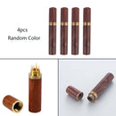 Portable Retro Wooden Toothpick Holder Toothpick Dispenser Bucket High Quality