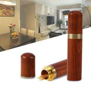 4x Portable Retro Wooden Toothpick Holder Pocket Toothpick Dispenser Bucket Tool