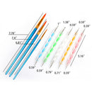 25pcs Mandala Dotting Tools for Rock Painting Kit Dot Art Rock Pen Paint Stencil