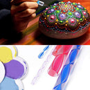 25pcs Mandala Dotting Tools for Rock Painting Kit Dot Art Rock Pen Paint Stencil