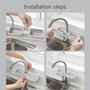 Tap Sink Faucet Drying Rack Kitchen Accessories Cloth Drain Rack Holder/Shelf
