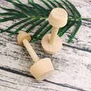 1 x Wooden Egg Tart Cupcake Cake Cookie Flower Molding Mould Baking Pan Tools