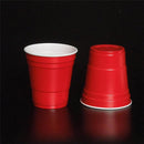 50 x 2oz Disposable Tableware Plastic Cup For Xmas Christmas Party Event New